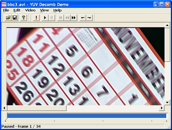 YUVsoft Decomb (Deinterlace) Demo screen shot